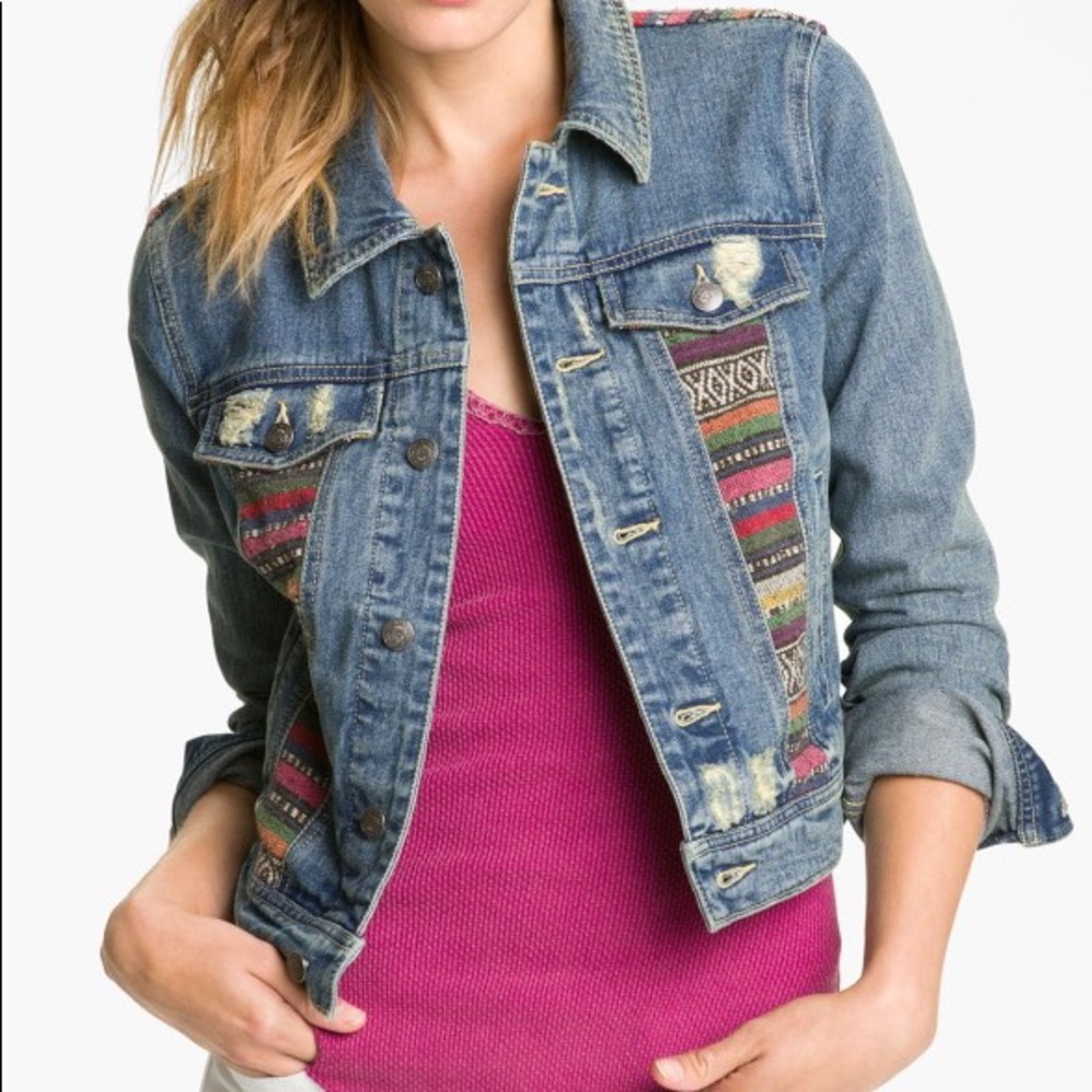 Free People Baja Denim Jacket